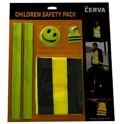 ČERVA detský reflexný set NARDA, vesta + doplnky 0303006270940