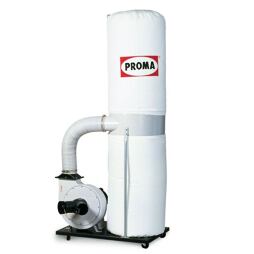 PROMA OP-1500 odsávač prachu a pilin, 1500W, 150l, příruba 125/2*100mm