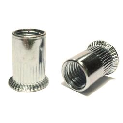 nýt maticový zápustná hlava 90°, rýhované tělo M10 (2,0-5,0) Zn