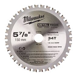MILWAUKEE 48404080 pílový kotúč 150*20*1,6mm 34Z