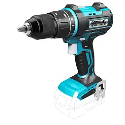 DEDRA aku bezuhlíková príklepová vŕtačka 18V, 13mm, 50Nm, bez batérie, DED7142