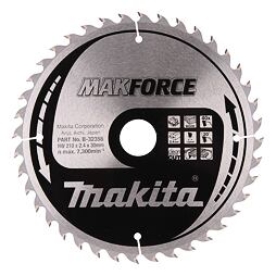 MAKITA B-32356 pílový kotúč MAKFORCE 210mm*2,4*30mm 40Z (old=B-08501)