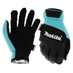 MAKITA P-84654 rukavice pracovní STANDARD, vel.M/8, prodyšné, ovládání telefonu
