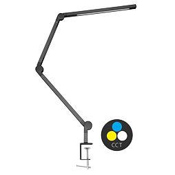 Ecolite LED stolní lampa LU19WT-CR, 8W+11W, 3000-6000K, černá, 351568