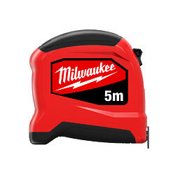 MILWAUKEE 4932498783 svinovací metr 5m-19, SLIM gen. 2, 19mm šířka, nárazuvzdorný