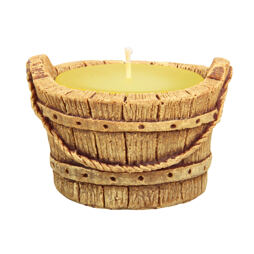 Svíčka proti hmyzu CITRONELLA obal sádrový KYBLÍK 180g, 11*7,5cm, 92230sh