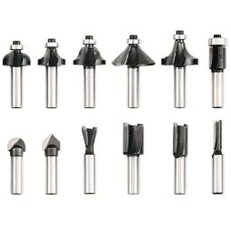 kazeta fréz tvarových na drevo 8mm HM 12ks 22550