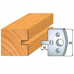 IGM F026-016 profilovací nože, pár 40*4mm