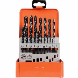 PROJAHN vrtáky kov 1-10mm HSS-G ECO 19ks 60315