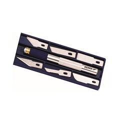 DEDRA nůž precizní, sada 12 břitů M9035