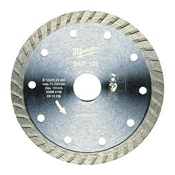 MILWAUKEE 4932399527 diamantový kotúč 125mm DUT125, betón, TURBO segment
