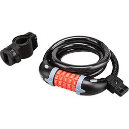 EXTOL Premium zámok lankový, kódové zamykanie, 12*1200mm, 8857824