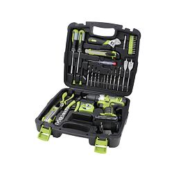 EXTOL Craft aku vrtačka 12V s příslušenstvím v kufru 422800