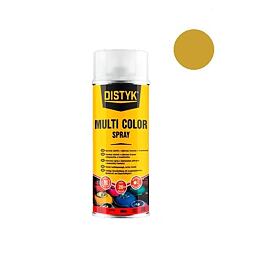DISTYK Multi color spray 400ml RAL9182 zlatá metalíza TP09182D
