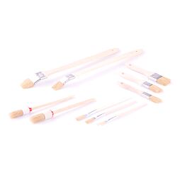 LOBSTER štětce sada 10ks MIX dřevo 108167