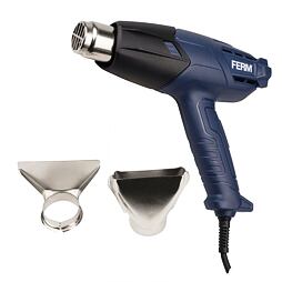 FERM HAM1019 opaľovacia pištoľ 2000W, 400°C/600°C, 250-500 l/min