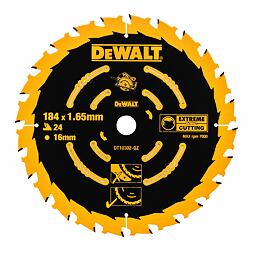 DeWalt DT10302 pílový kotúč 184*16mm, 24Z ATB +20° univerzálny rez