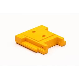 StealthMounts držiak na uloženie aku strojov DeWalt XR 18V i FLEXVOLT 60V, žltý, 1ks