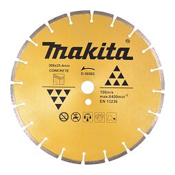 MAKITA D-56982 diamantový kotúč 300*25,4*7,5mm na betón