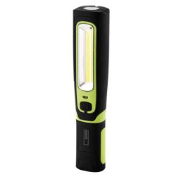 EMOS pracovní svítilna 3W COB LED + 1W LED nabíjecí, 470lm, aku 1,8Ah, klip + magnet, P4532