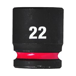 MILWAUKEE 4932480316 hlavica nástrčná priemyslová 1/2", 22mm, SHOCKWAVE
