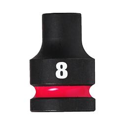 MILWAUKEE 4932480302 hlavica nástrčná priemyslová 1/2", 8mm, SHOCKWAVE