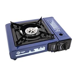 XLTOOLS varič plynový kempingový na kartuše 227g, kufrík JUN7