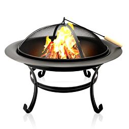 ohniště ocelové s poklopem 75,5*58,5cm