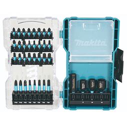MAKITA E-22925 súprava bitov 1/4" + hlavice, Impact Black, 36-dielna, PH puzdro