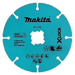 MAKITA E-11776 karbidový kotúč rezný 125*2*22,2mm, TCT, upínanie X-Lock