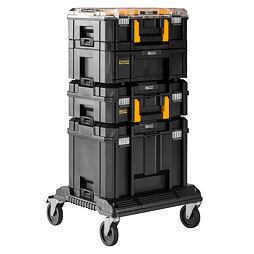 STANLEY FMST1-80107 set kufrů FatMax Pro-Stack věž, 4*kufr, podvozek, 550*460*810mm