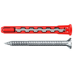 FISCHER kotva HybridPower 10x90 T, kovový skelet a nylonové tělo, do běžných stav. materiálů