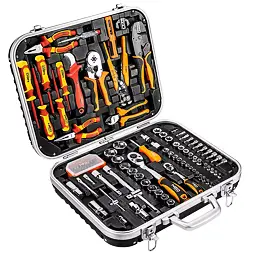 NEO TOOLS sada nářadí v kufru 108ks, speciál elektrikář 01-310-1