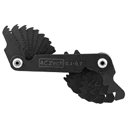 4CZech 1146 šablona měrky závitové 0,4-7mm, metrické ČSN 25 4620