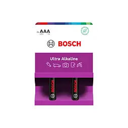 BOSCH baterie LR03UA2B/00 AAA ULTRA ALKALINE, 2ks
