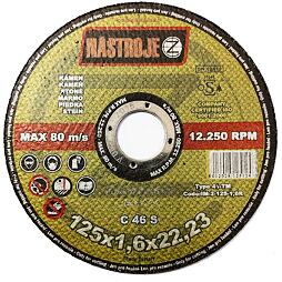 NÁSTROJE CZ 125 *1,6mm rezný kotúč na kameň IM-2-125-1,6R