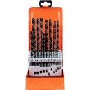 PROJAHN vrtáky kov sada 1-10mm HSS-G predĺžené, DIN340, brúsené 60831