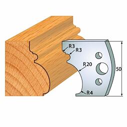 IGM F026-501 profilovací nože, pár 50*4mm