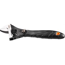 NEO TOOLS kľúč nastaviteľný 200mm račňový 03-017