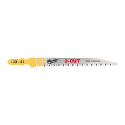 MILWAUKEE 4932430141 pílky do priamočiarky, drevo/plast, 91mm, 5ks T234X