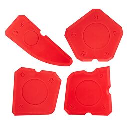 TOPEX sada stěrek silikon 4ks 16B472