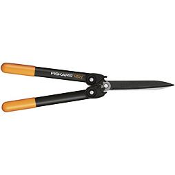 FISKARS 1000596 nůžky na živé ploty s převodem (zub) 57cm