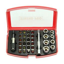 TRIUMF sada bitů a hlavic 1/4" s prodloužením, 34ks 112-2250280