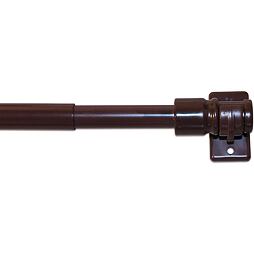 tyč vitrážová CAFE teleskopická 50-85cm, kov, hnedá 704475