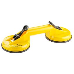 TOPEX prísavka na sklo dvojitá, nosnosť 40kg, 14A780