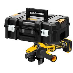 DeWalt DCG409NT aku úhlová bruska 18V/54V FLEXVOLT ADVANTAGE, 125mm, bez baterie, TSTAK