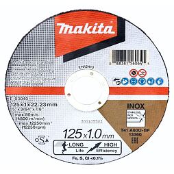 MAKITA E-03040 rezný kotúč 125*1,0*22,23mm NEREZ
