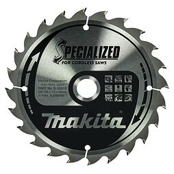 MAKITA B-32910 pílový kotúč 165mm*1,5mm*20mm 24WZ (old=B-09173)