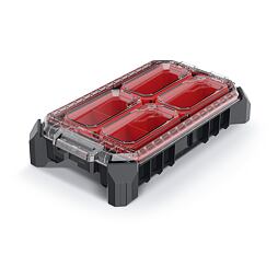 KISTENBERG organizér MSX 228*368*77mm, čierny, vyberateľné boxy