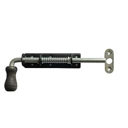 zástrč pružinová s drevenou koncovkou 200*30 mm WSPU200c, čierna, 866047